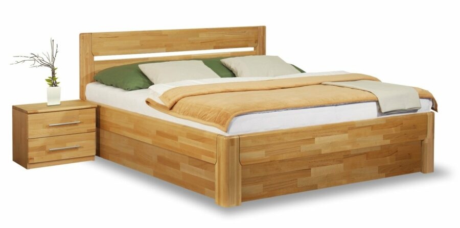 Zvýšená postel s úložným prostorem ANETA senior