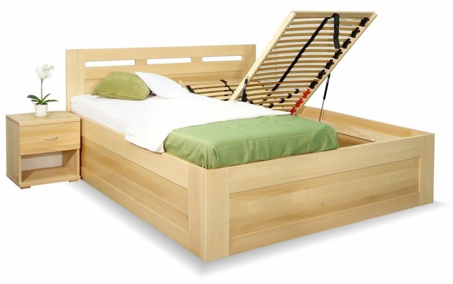Vysoká postel s úložným prostorem Floria