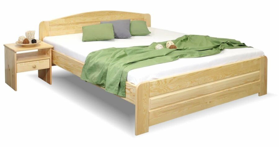 Dřevěná postel LADA