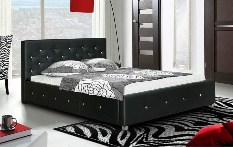 Manželská postel s úložným prostorem CS35009