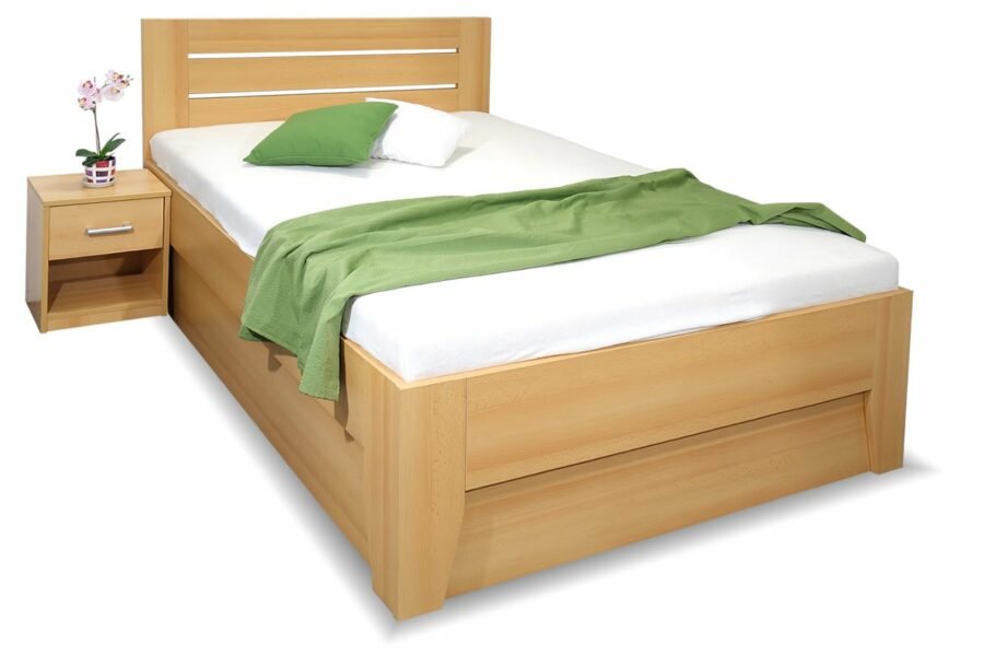 Zvýšená postel s úložným prostorem CANARIA