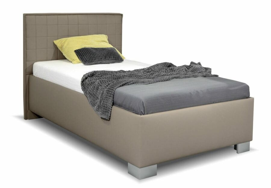 Čalouněná postel s úložným prostorem Belarona