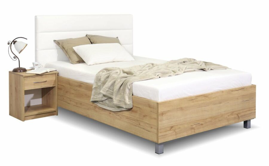 Čalouněná postel s úložným prostorem LA FUTURA